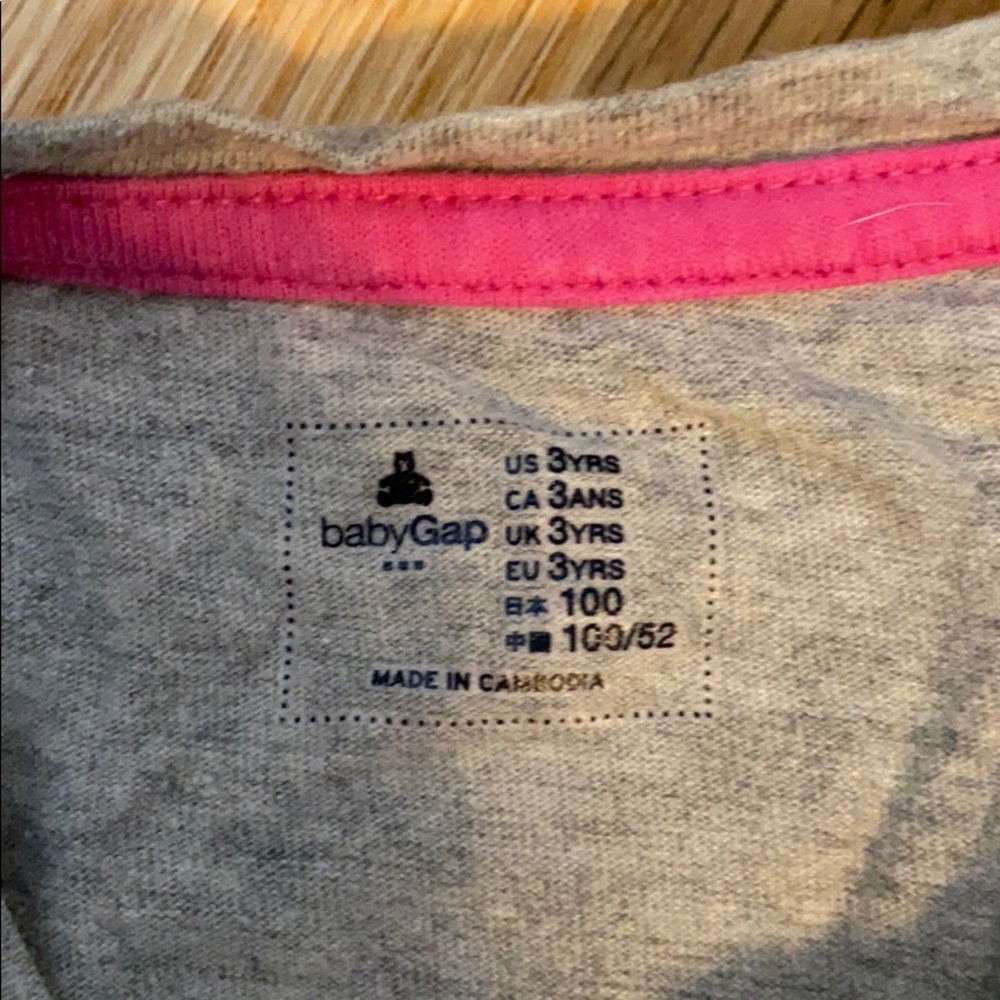 Lot (3) of Girls L/S Shirts 3T - Picture 4 of 10